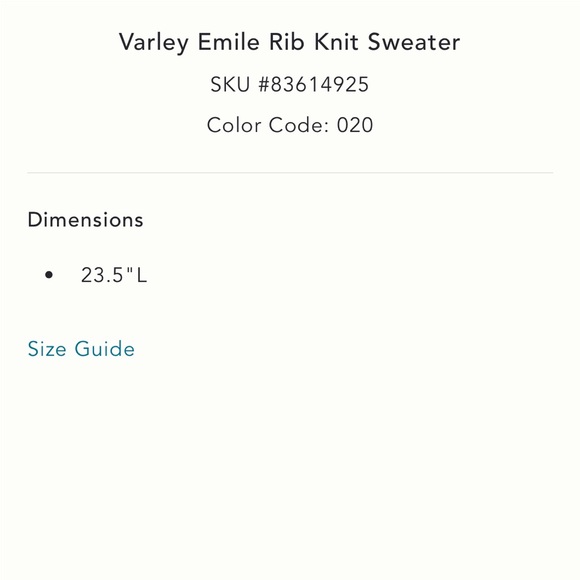 Varley Emile Ribbed Knit Sweater - Picture 8 of 8